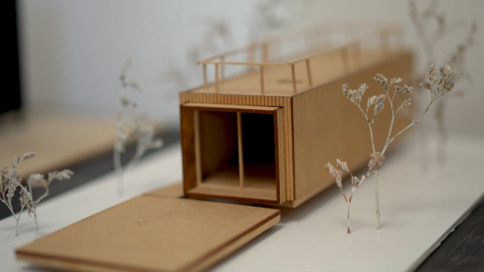 Maqueta del módulo nómade